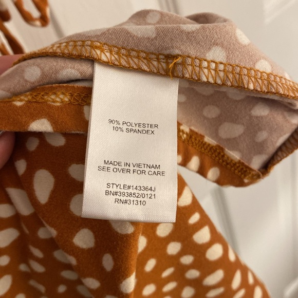 Buttery Soft Mock Wrap Dress w/ Bell Sleeves - Picture 4 of 4